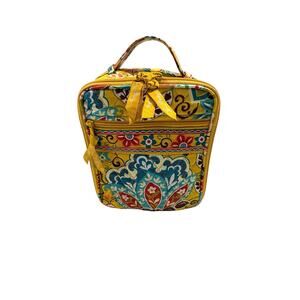 Vera Bradley Provencal Floral Lunch Bag Yellow Floral Retired 2013